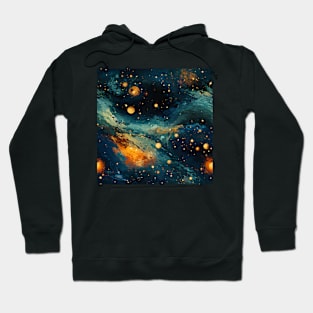 Van Gogh Starry Night Outer Space Pattern 5 Hoodie